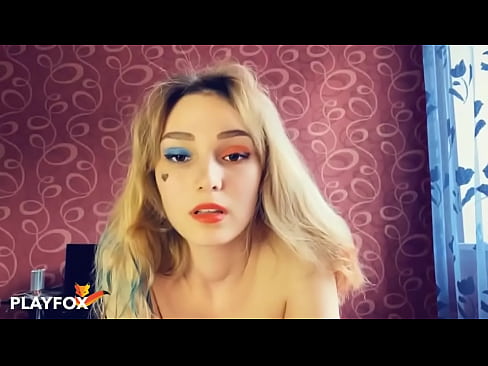 ❤️ Сиқырлы виртуалды шындық көзілдірігі маған Харли Куиннмен жыныстық қатынасқа түсті ❤ Қатты порно бойынша бізде ❤